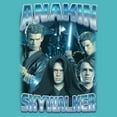 thumbnail image 2 of Womens Star Wars Anakin Skywalker Collage Racerback Tank, 2 of 4