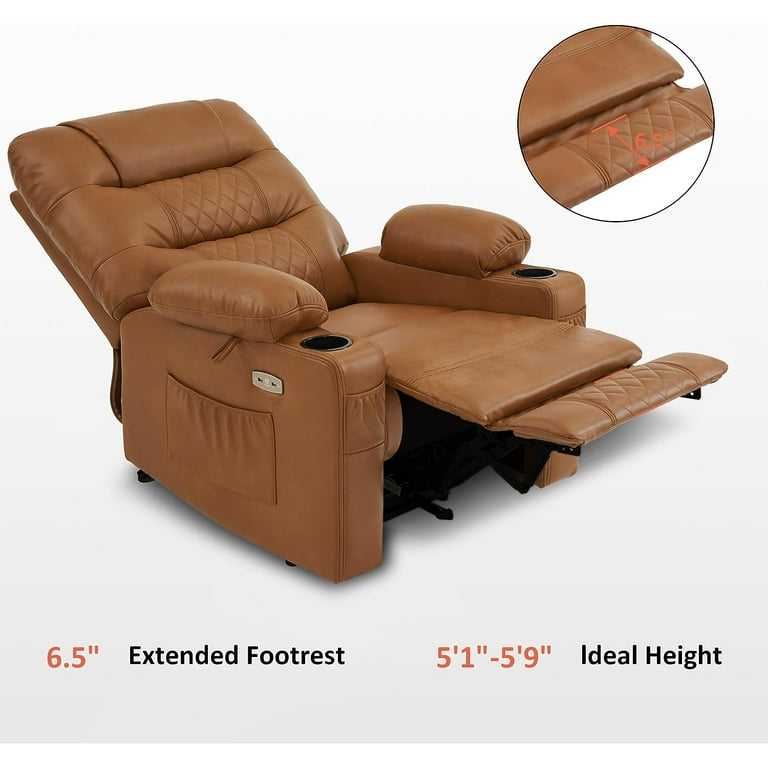 MCombo Power Recliner with Heat/Massager, Electric Reclining