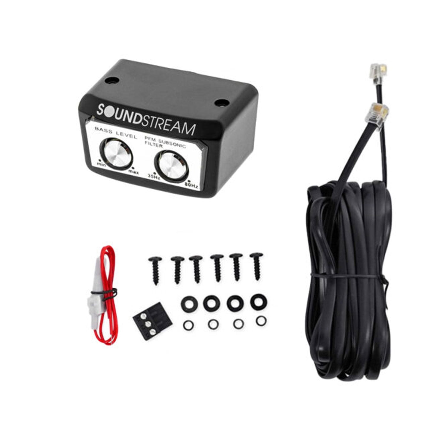 SoundStream BX-23Q Car Audio Bass Booster Restoration Processor, Black