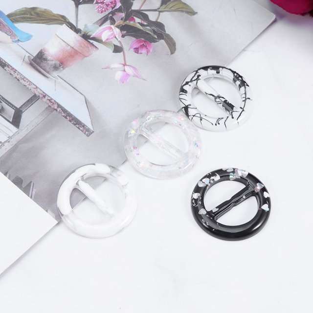 QUMIIRITY 4Ud Clips Elegantes Redondos Para Camisetas Para Con Y