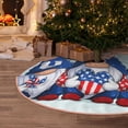 thumbnail image 5 of Sikiie Cute Gnomes in USA Nativity Christmas Tree Skirt, Jesus Christian Winter Holiday Tree Mat Decoration(30-48IN)36", 5 of 6