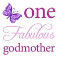 thumbnail image 2 of CafePress - One Fabulous Godmother Mug - 11 oz Ceramic Mug - Novelty Coffee Tea Cup, 2 of 4