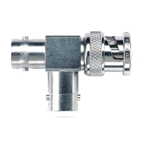 Pomona Electronics BNC Adapter,Male to Female to Female 4896