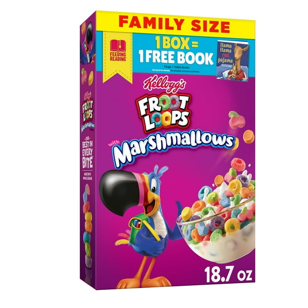 Kellogg's Froot Loops Breakfast Cereal, Original with Marshmallows