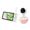 thumbnail image 3 of LeapFrog LF815HD 1080p WiFi Remote Access Video Baby Monitor with 5” High Definition 720p Display, Night Light, Color Night Vision (White), 3 of 9