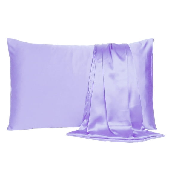 Silky Satin Pillowcases Set of 2 for Hair and Skin Standard King Queen Bed Pillow Cases Bedroom Decor Online