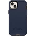 thumbnail image 1 of OtterBox Defender Series Back Cover Case with Port Protection for iPhone 14 & iPhone 13, Black, 1 of 5