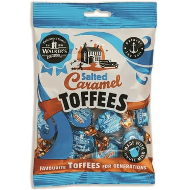 Walkers Nonsuch Salted Caramel Toffee 150g (Pack of 6)