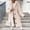 Beige, variant on Women's Long-sleeved Warm Plush Jacket with Lapel Beige L