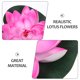 thumbnail image 3 of unbranded 3Ud Con Flores De Loto Artificiales Y Almohadillas Para Jardín, 3 of 8