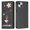 Black, variant on For iPhone 15 Flip Phone Case,Luxury Diamond Pearl Ballet Dancer Pattern Design,Anti-Scratch PU Leather Flip Folio Foldable Kickstand,Card Slots,Shockproof Wallet Phone Case,Darkgreen