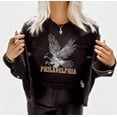 thumbnail image 3 of PHILADELPHIA EAGLE sleeve T-Shirt Graphic Tees, 3 of 5