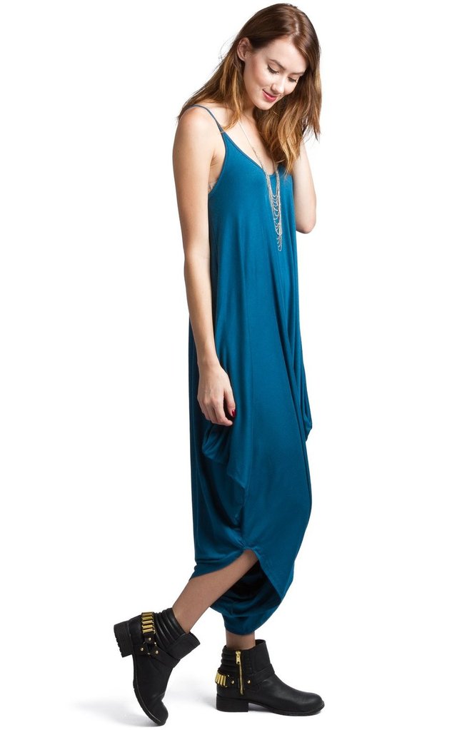 noodle strap jumpsuit