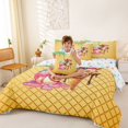 thumbnail image 4 of Erosebridal Ice Cream Baseball 7-Piece Bedding Comforter Set For Kids,Sport Games Theme King Bedding Sets For Ball Gaming Lover,Reversible, 4 of 7