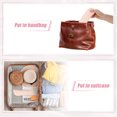 thumbnail image 6 of Unique Bargains Silicone Makeup Brush Bag Stand Up Travel Makeup Brush Holder Portable Makeup Brush Pouch Cosmetic Khaki, 6 of 7