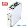 thumbnail image 4 of Mean Well SDR-120-24 Single Output Industrial Power Supply 120W 24V - DIN Rail, 4 of 5