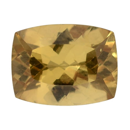 Gold 1.5 Mm Flat - Loose Gemstone Golden Apatite Cushion 9x7 mm Cttw 1.88