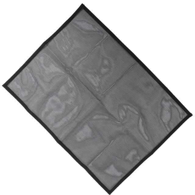 Fire Beauty Fireplace Screen Handcrafted Wrought Iron Mesh Fireplace Cover Modern Decorative Fire Spark Guard Modern Foldable With Wrought Metal Decorative Mesh,Arch Heavy Duty
