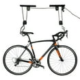 thumbnail image 2 of Vintoro 60kg/132lbs Bicycle Bike Lift Hoist, Ceiling Storage Hanger, Pulley Rack Garage with Hooks, 2 of 19