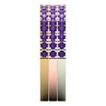 thumbnail image 4 of 1 ct Brilliant Round Cut Natural Amethyst 18K White/Rose/Yellow Gold Stackable Band SZ 7.25, 4 of 6