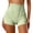Green, variant on High Waisted Lifting Panties for Women Seamless Tummy Control Shapewear Underwear Panties Shorts
