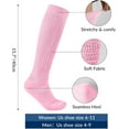 thumbnail image 5 of 1Pair Slouch Socks Women Knit Knee High Boot Long Sock Cotton Tube Scrunch Sock for Women, 5 of 8