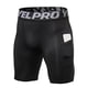 thumbnail image 2 of Bermudas Pack de 3 pantalones cortos de compresión para hombre Ropa interior de entrenamiento activo con bolsillo YEL Bermudas, 2 of 5