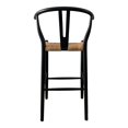 thumbnail image 4 of MOE'S Home Tabouret de Bar VENTANA Noir et Naturel, 4 of 5