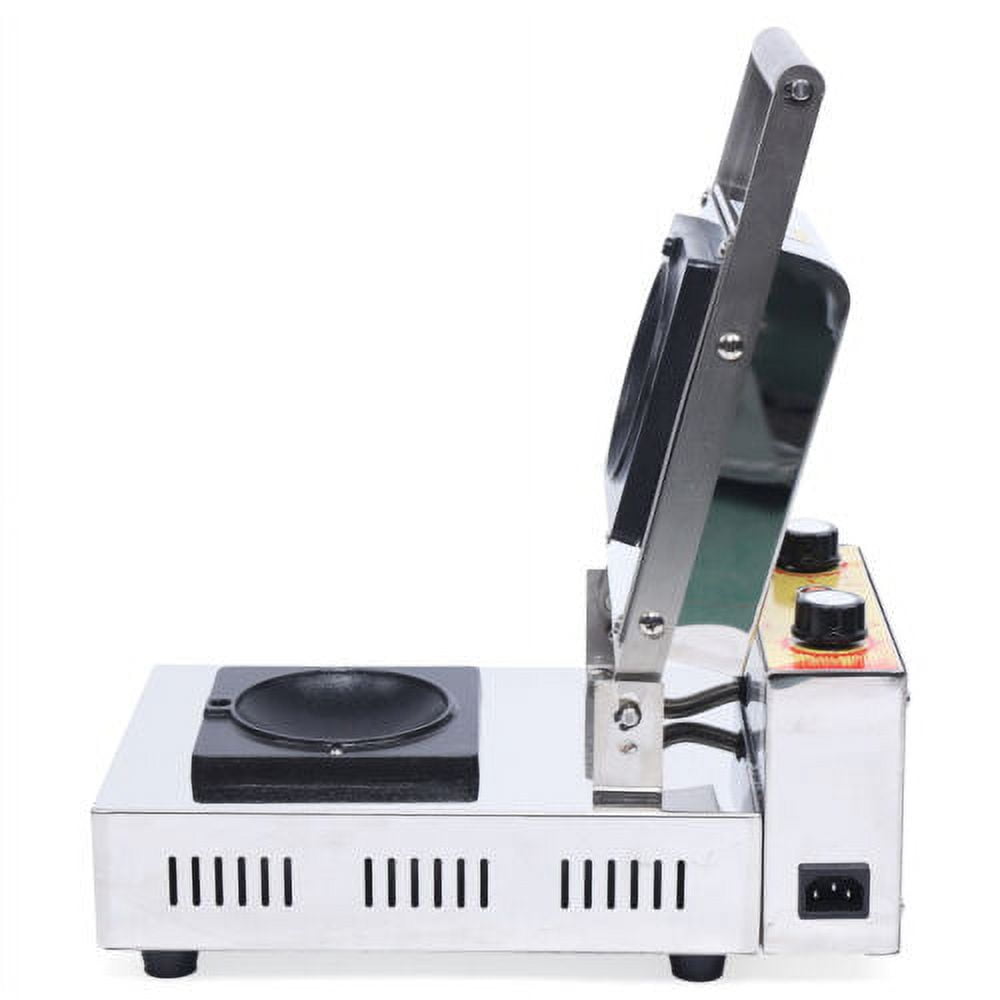 1000W Electric Burger Waffle Maker Machine Panini Hamburger Press Baking Machine
