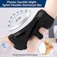 thumbnail image 2 of Upgrade Plantar Fasciitis Night Splint,Plantar Fasciitis Relief Brace,3 Adjustable Straps Plantar Fasciitis Night Splint Relief Plantar Fasciitis,Foot Drop,Achilles Tendonitis,Day&Night, 2 of 8