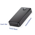 thumbnail image 2 of A 20000Mah Portable Power Bank Featuring an Integrated Cable, Three Output Ports, Two Input Ports, an LED Flashlight, And a Digital Display. It Supports 22.5W Fast Charging, 2 of 12