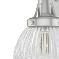 thumbnail image 4 of Hunter - Cypress Grove 1-light Brushed Nickel, Medium Size Sconce Light, Dimmable, Transitional Style, for Bedrooms, Dining, Living Rooms - 19351, 4 of 8
