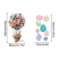thumbnail image 5 of Easter Window Stickers, Electrostatic Glass Stickers With Cute Bunny And Easter Egg Designs, For Bedroom, Living Room, Office Windows And Shopfronts, 5 of 6