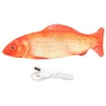 thumbnail image 2 of Electric Dancing Fish Cat Toy Simulation Moving Fish Toy With USB Rechargeable For Baby Children Kids Dogs Cats Fish Toy Gift, 2 of 8