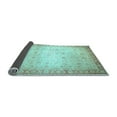 thumbnail image 2 of Ahgly Company Indoor Rectangle Abstract Light Blue Modern Area Rugs, 8' x 12', 2 of 4