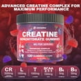 thumbnail image 3 of Suplemento para antes del entrenamiento, gomitas, creatina LanranBee, 8000 mg, 3 of 6