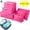 Rose Red, variant on PULLIMORE Travel Storage Bags Waterproof Mesh Packing Cube Luggage Organizer Pouch (Blue)