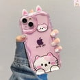 thumbnail image 4 of Funda para Xiaomi Redmi Note 12 4G 9 8 11 10 12 13 Pro Plus 12S Redmi 13C 12C 9C 10C 9A 9 10 A1 A2 Plus Shell 3D Frog Eyes, 4 of 5