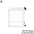 thumbnail image 5 of NOVELAR Plastic Fish Tank Breeder Box, 10.2 x 5.9 x 5.9 in, Creates Safe Nursery and Isolation Space, for Cultivating and Protecting Aquarium Fry, 5 of 7