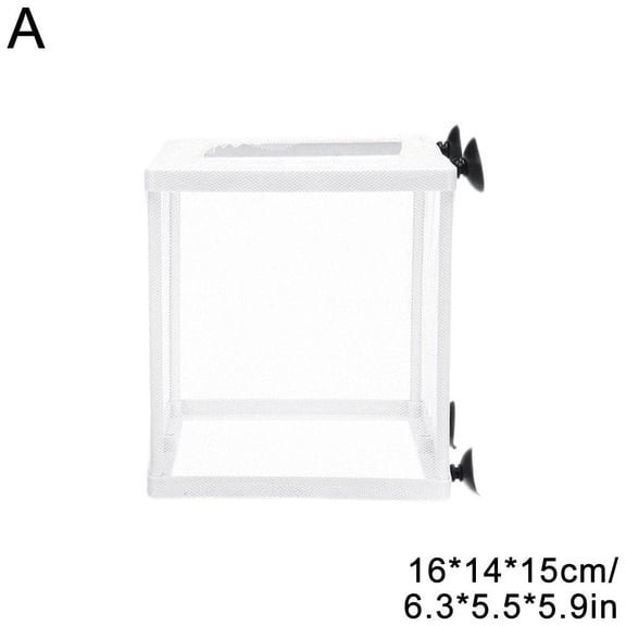 Fish Tank Breeder Net, Large Fish BreederIsolation Box,Plast NEW X1G1 S6S5: