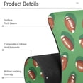 thumbnail image 4 of Yayeee Faucet Mat for Kitchen Sink 30" Diatomite Long Splash Guard Pad, American Footballs, 2 Pack, 4 of 7