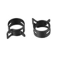 thumbnail image 2 of Uxcell 14mm Black Steel Band Spring Clamp for Fuel Line Silicone Hose 10 Pack, 2 of 5