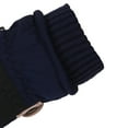 thumbnail image 6 of Ski Gloves Snowboarding Warm Heat Gloves, Windproof Waterproof Driving Gloves for Cold Weather, leather Wrap Outdoor Biking Running Walking Gloves, Navy, 6 of 9