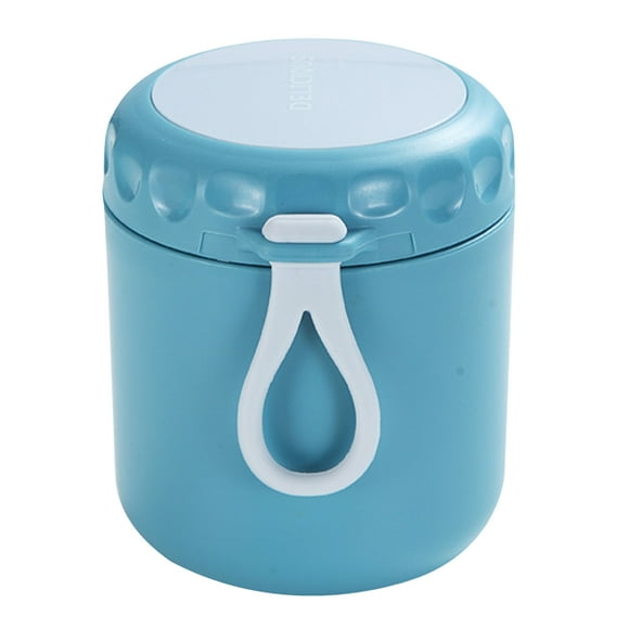Yeacher Tasse à Soupe Isolée en Acier Inoxydable Tasse d'Eau Isolée avec Cuillère Contenant de Lunch Isolé Flasque Alimentaire Étanche pour Aliments Chauds Soupe pour Enfant Adulte Bureau Extérieur Pique-Nique Voyage