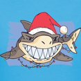 thumbnail image 3 of CafePress - Christmas Shark T Shirt - Women's Traditional Fit Dark T-Shirt, 3 of 4