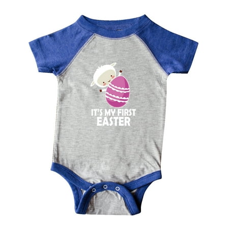 

Inktastic Babys First Easter Outfit Girl Gift Baby Girl Bodysuit
