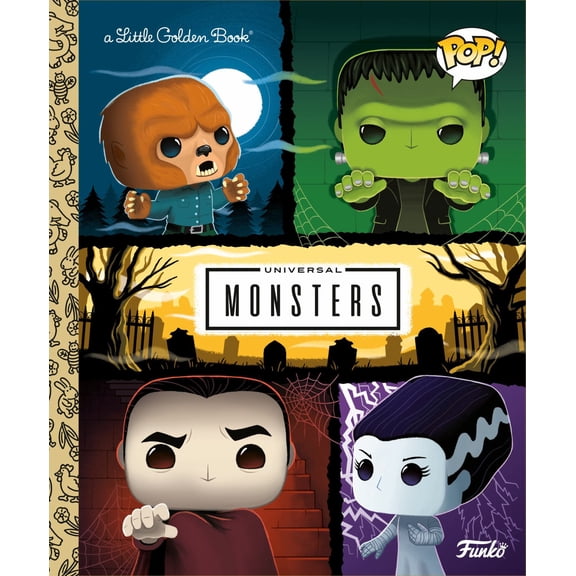 Universal Monsters Little Golden Book (Funko Pop!) (Hardcover)