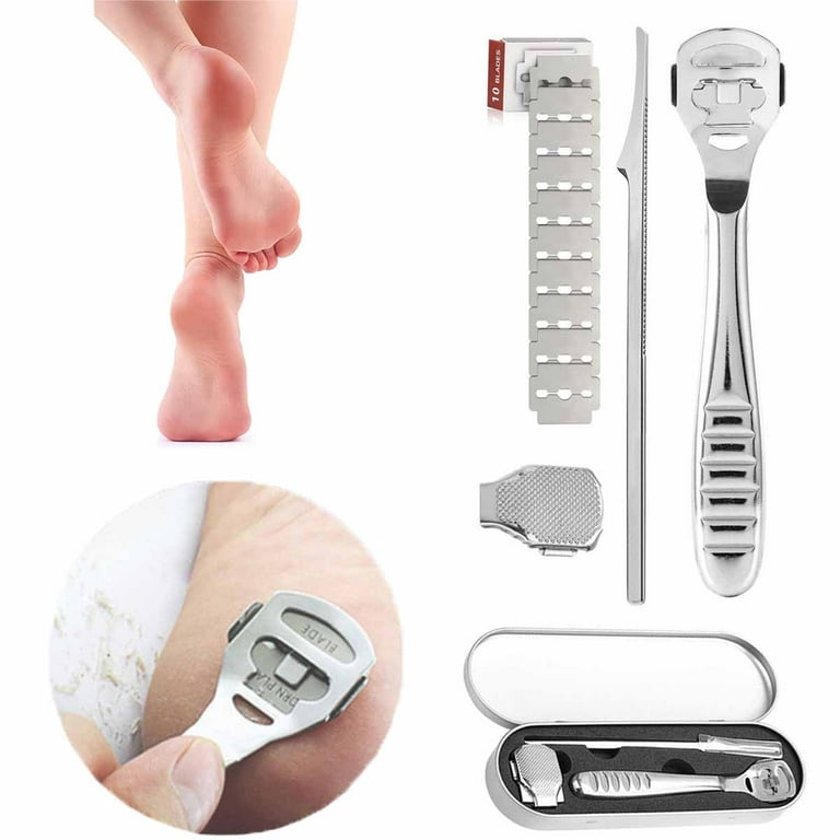 2pcs Stainless Steel Foot Pedicure Knife, Foot Care Tool, Remove Dead Skin  Callus Knife Scraping Pedicure Callus Remover Pedicure Scrubber Tool Foot  File For Men Women Foot Care