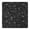 Math Equations Physics, variant on Math Equations Calculus Black Pattern Square Fitted Tablecloth with Elastic Edge,Square Table Cover,Washable Elastic Table Cover for Home Kitchen Party Decor 34"x34"