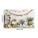 thumbnail image 3 of Juego de 3 banderines de Pascua | Fondo festivo para pared, jardín o cerca | Decoración para fiestas de primavera | Banderín de poliéster para interiores y exteriores, 3 of 6